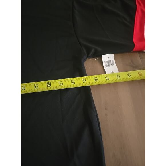 Disney Parks Mickey Red Black Hockey Jersey Adult XL NWT 2025 Disneyland - Picture 12 of 15